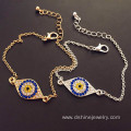 Jewelry Multicolor Evil Eye Adjustable Bracelet For Women